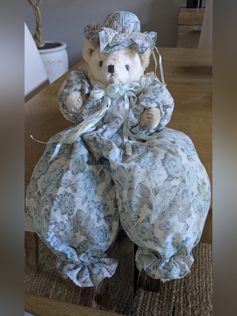 Vintage Victorian Style Teddy Bear.